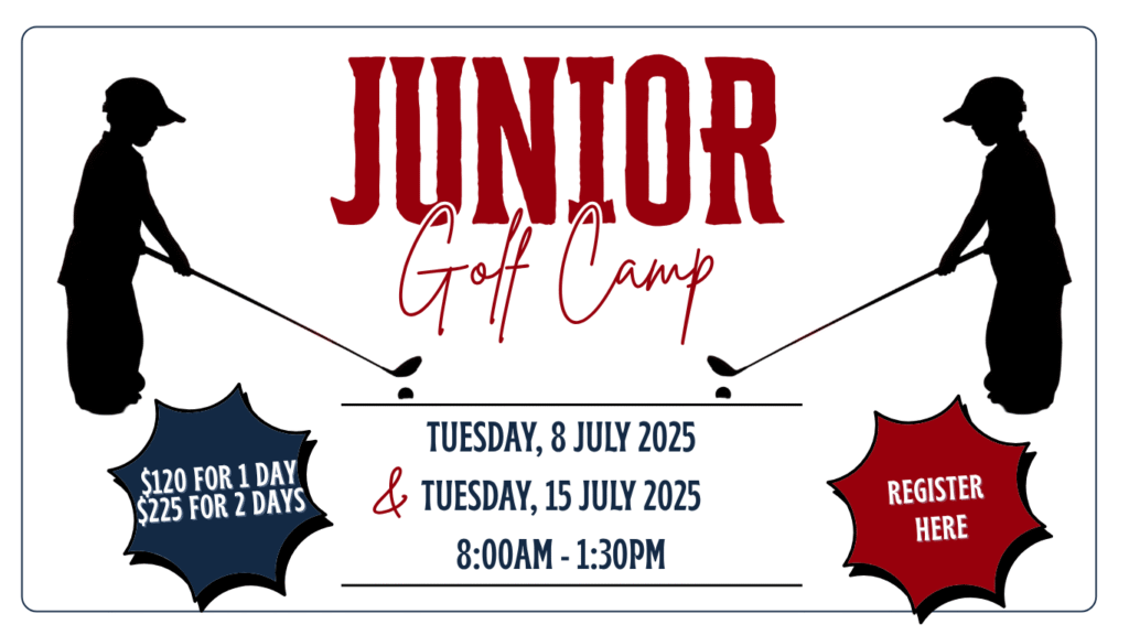 Junior Golf Camp at Cammeray Golf Club. 9 hole par 3 course in Sydney's lower north shore