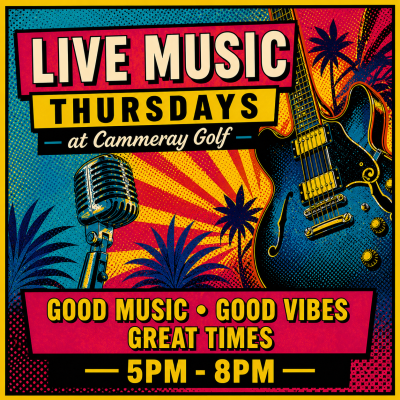 Live Music Thursdays at Cammeray Golf Club.  Free entry.  Everyone is welcome.